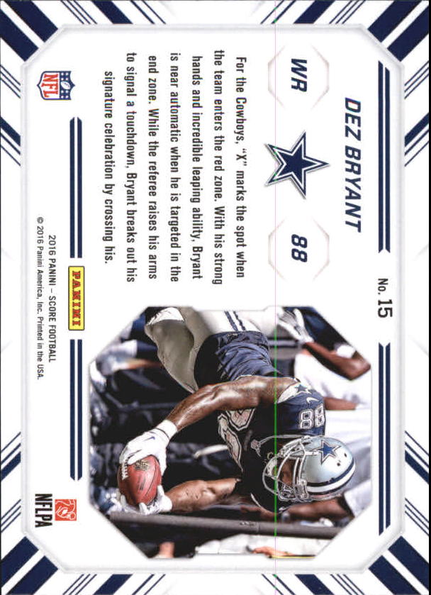 A4270- 2016 Score Football Insert +Parallel Cards1 -You Pick- 15+ FREE US SHIP - Picture 237 of 453