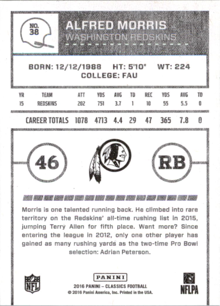 A0711- 2016 Classics Football Card #'s 1-286 -You Pick- 15+ FREE US SHIP - Picture 67 of 323