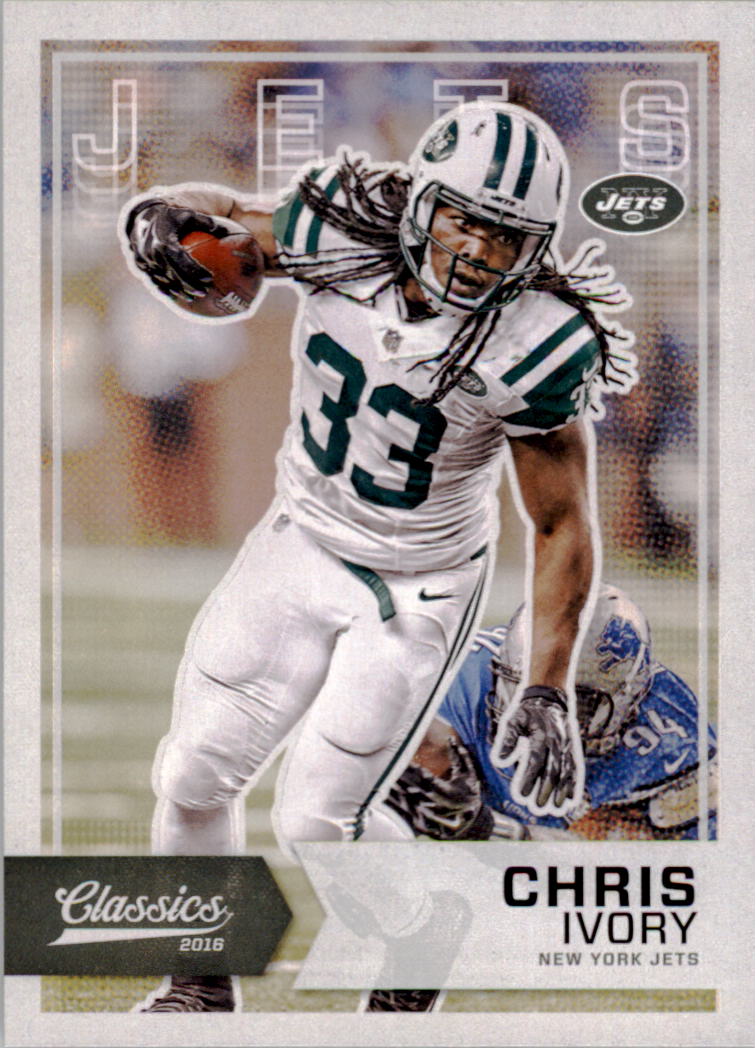 2016 Classics 46 Chris Ivory NM MT Birmingham Sports Cards