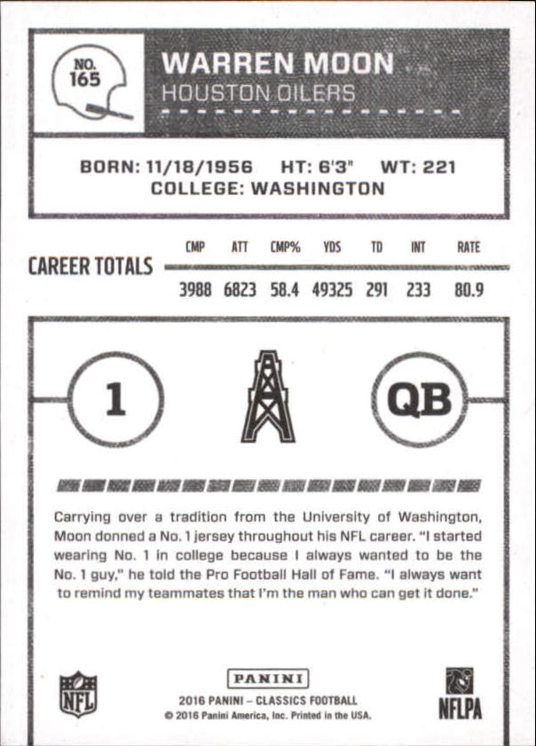 A0711- 2016 Classics Football Card #'s 1-286 -You Pick- 15+ FREE US SHIP - Picture 255 of 323