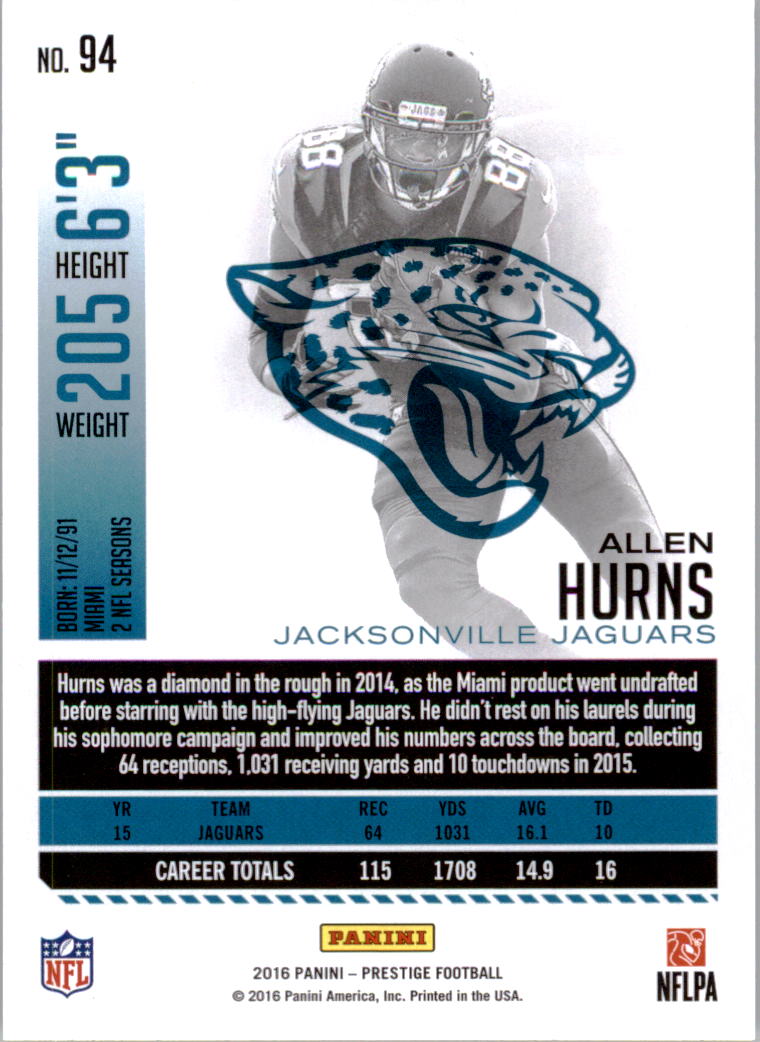 A0749- 2016 Prestige Football Cards 1-205 +Rookies -You Pick- 15+ FREE US SHIP - Picture 127 of 297