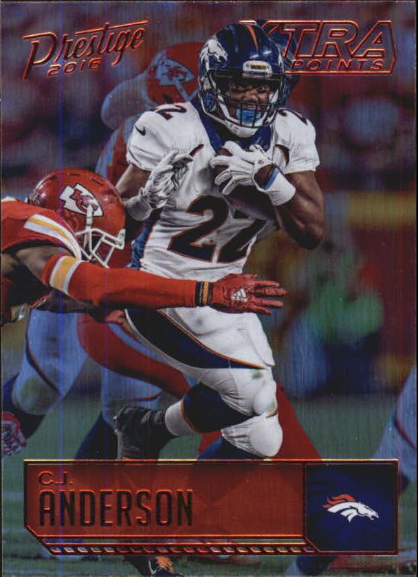 2016 Prestige Xtra Points Red #59 C.J. Anderson