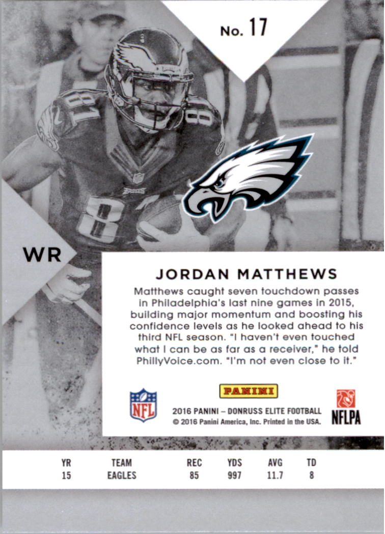A8206- 2016 Elite Football Card #s 1-200 +Inserts -You Pick- 15+ FREE US SHIP - Picture 29 of 179