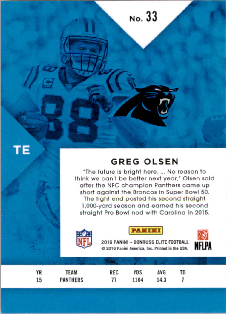A8206- 2016 Elite Football Card #s 1-200 +Inserts -You Pick- 15+ FREE US SHIP - Picture 61 of 179