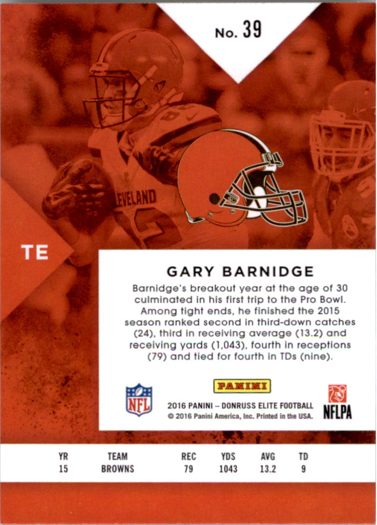 A8206- 2016 Elite Football Card #s 1-200 +Inserts -You Pick- 15+ FREE US SHIP - Picture 73 of 179