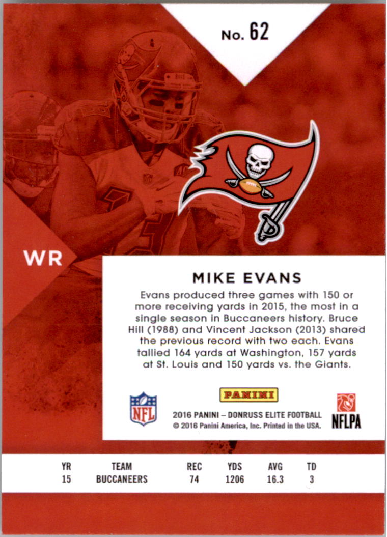 A8206- 2016 Elite Football Card #s 1-200 +Inserts -You Pick- 15+ FREE US SHIP - Picture 106 of 179