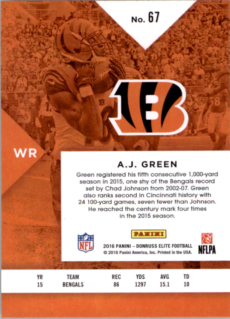 A8206- 2016 Elite Football Card #s 1-200 +Inserts -You Pick- 15+ FREE US SHIP - Picture 116 of 179