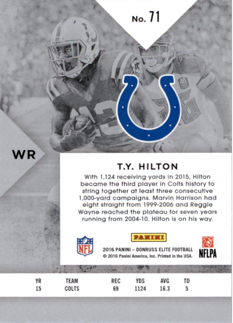 A8206- 2016 Elite Football Card #s 1-200 +Inserts -You Pick- 15+ FREE US SHIP - Picture 124 of 179