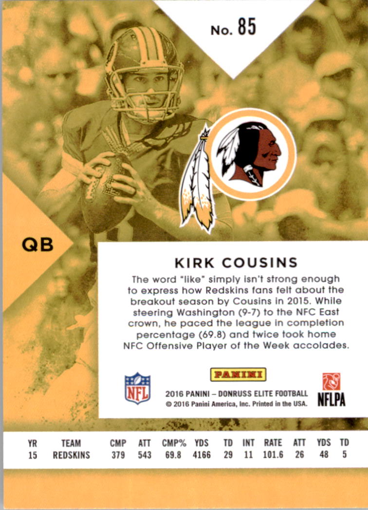 A8206- 2016 Elite Football Card #s 1-200 +Inserts -You Pick- 15+ FREE US SHIP - Picture 150 of 179