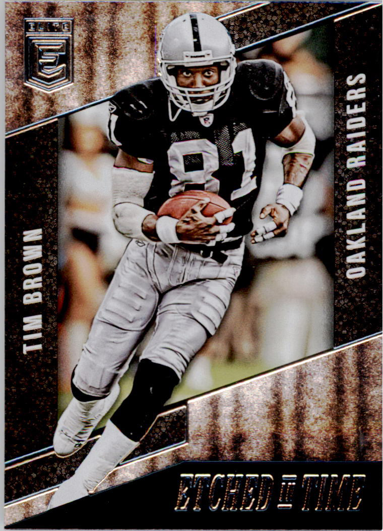 2016 Elite Etched In Time #ETTI Tim Brown