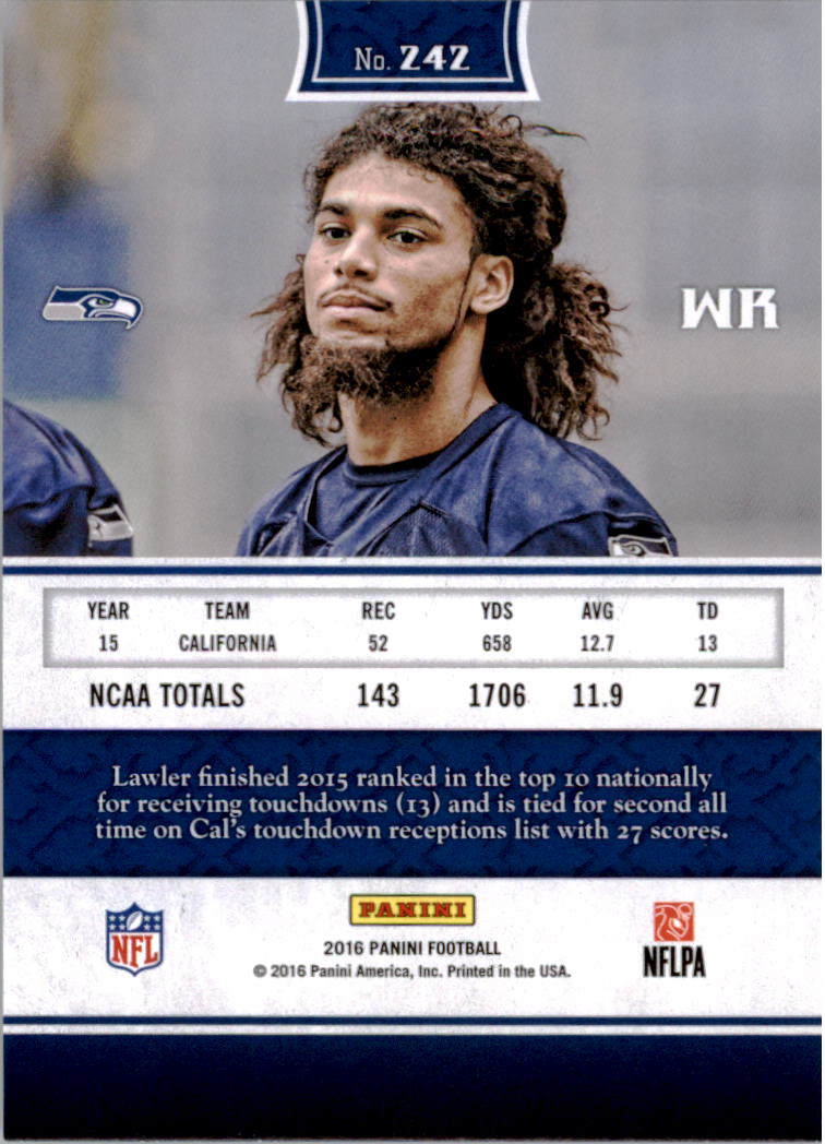 A0740- 2016 Panini Football Card #s 1-250 +Rookies -You Pick- 15+ FREE US SHIP - Picture 228 of 234