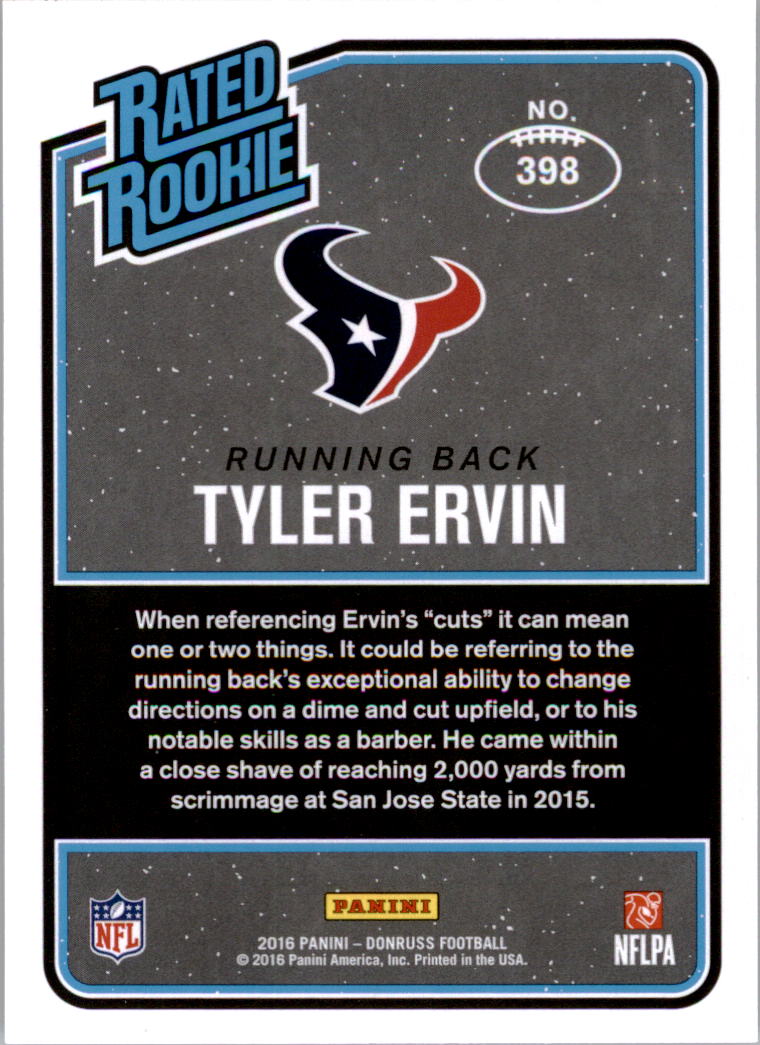 A0674- 2016 Donruss Football #s 251-400 +Inserts -You Pick- 15+ FREE US SHIP - Picture 134 of 245