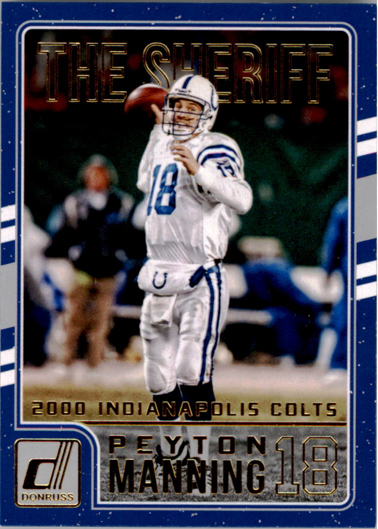 2016 Donruss Peyton Manning Football Card Pick (Inserts)