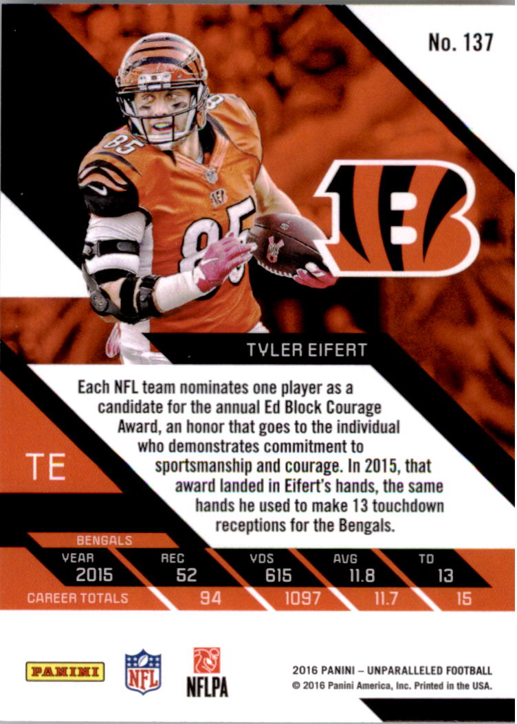 A9168- 2016 Panini Unparalleled Football #s 1-200 -You Pick- 15+ FREE US SHIP - Picture 127 of 241