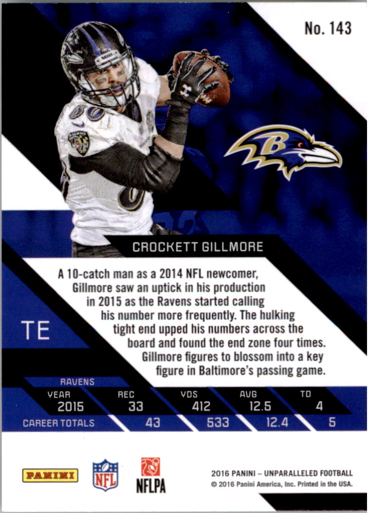 A9168- 2016 Panini Unparalleled Football #s 1-200 -You Pick- 15+ FREE US SHIP - Picture 137 of 241