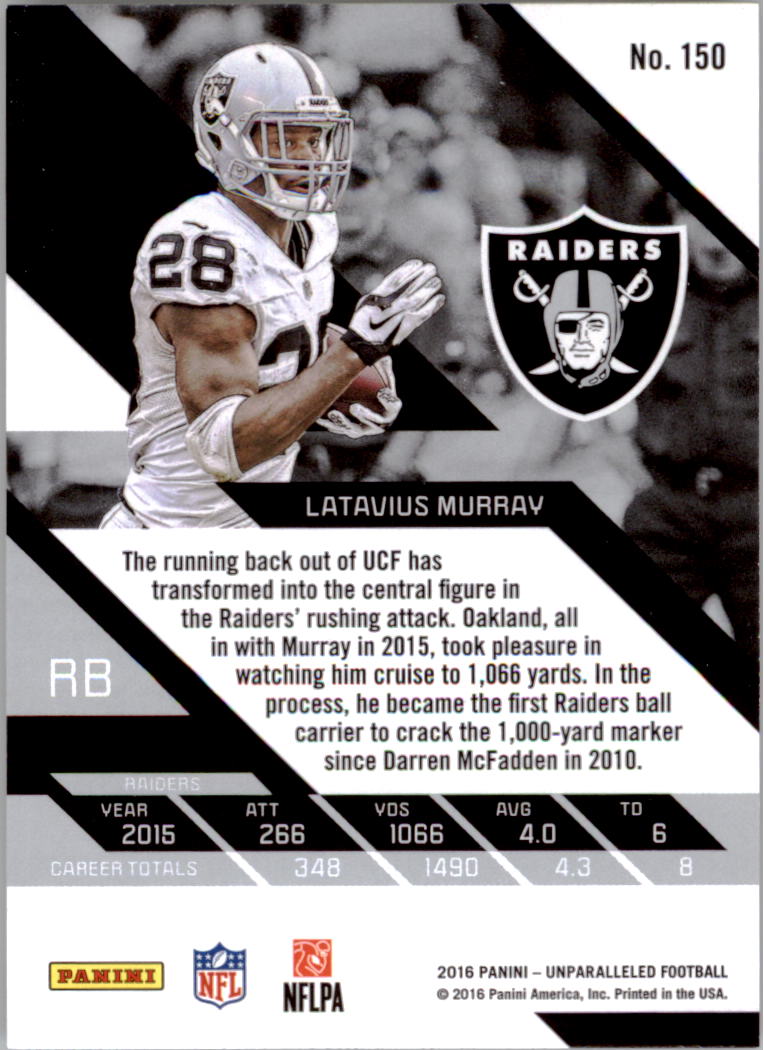A9168- 2016 Panini Unparalleled Football #s 1-200 -You Pick- 15+ FREE US SHIP - Picture 151 of 241