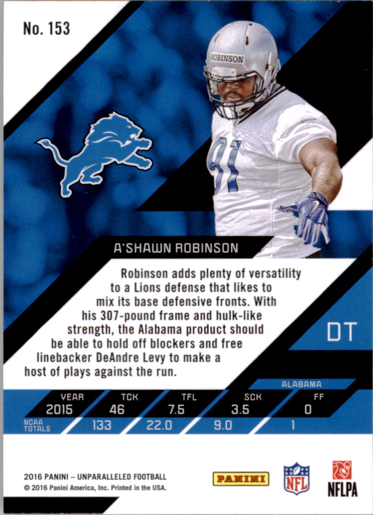 A9168- 2016 Panini Unparalleled Football #s 1-200 -You Pick- 15+ FREE US SHIP - Picture 157 of 241