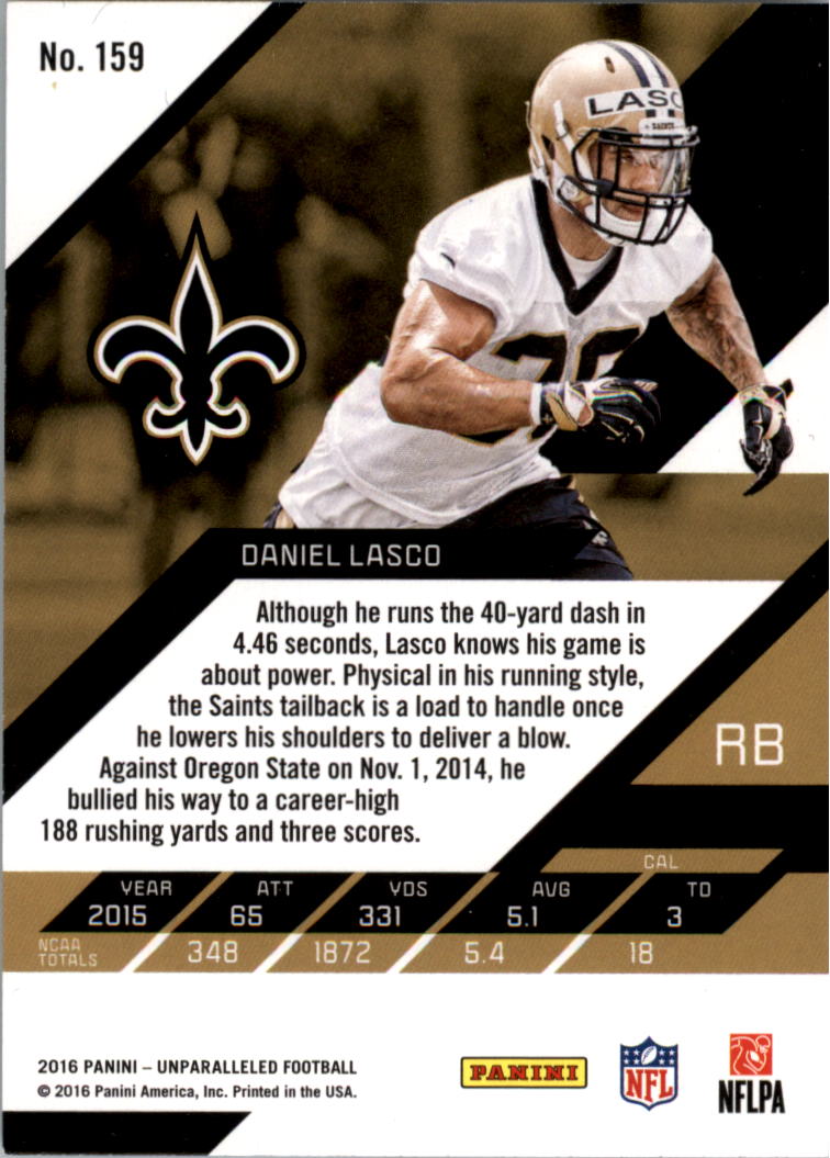 A9168- 2016 Panini Unparalleled Football #s 1-200 -You Pick- 15+ FREE US SHIP - Picture 167 of 241