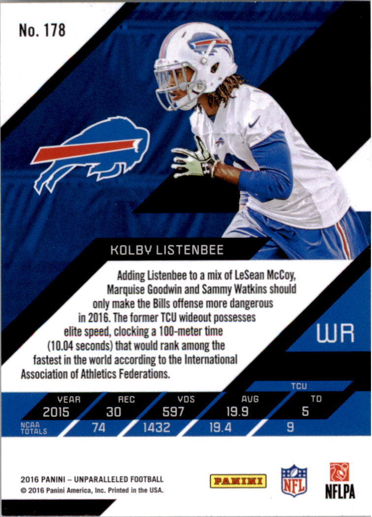 A9168- 2016 Panini Unparalleled Football #s 1-200 -You Pick- 15+ FREE US SHIP - Picture 201 of 241