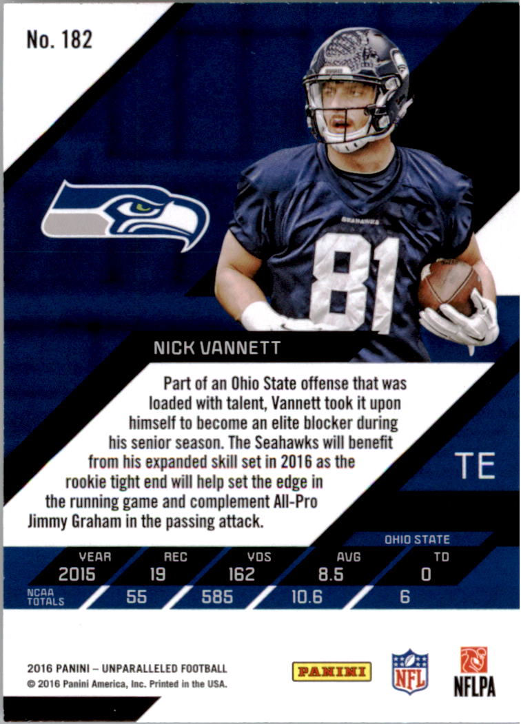 A9168- 2016 Panini Unparalleled Football #s 1-200 -You Pick- 15+ FREE US SHIP - Picture 207 of 241