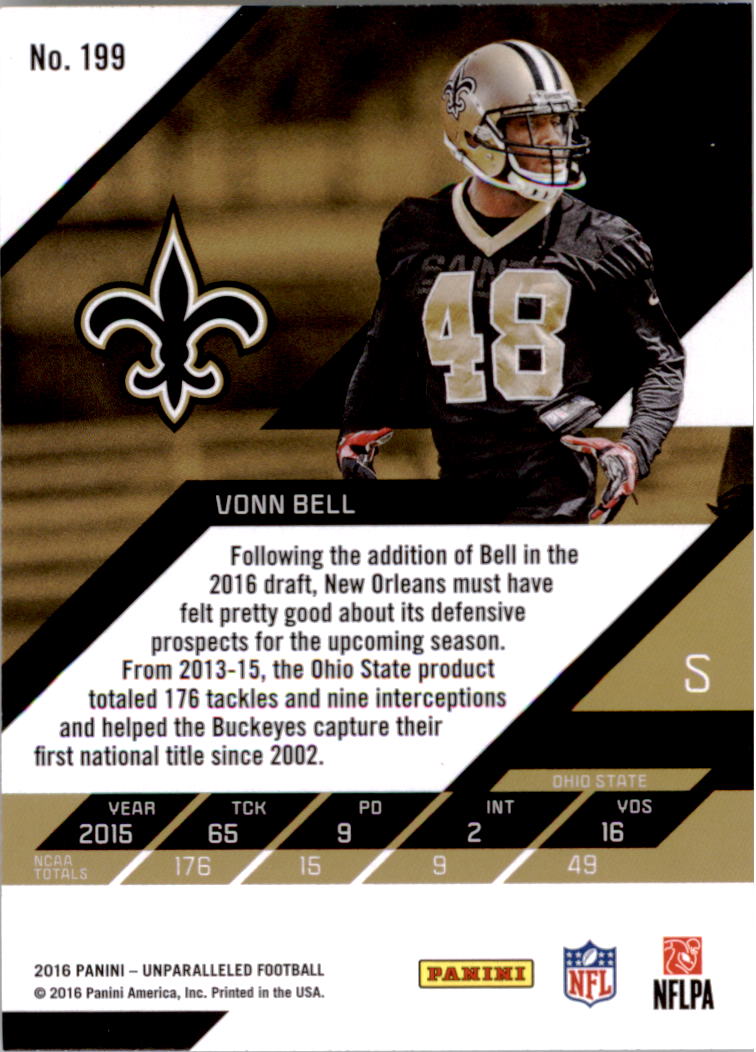 A9168- 2016 Panini Unparalleled Football #s 1-200 -You Pick- 15+ FREE US SHIP - Picture 239 of 241
