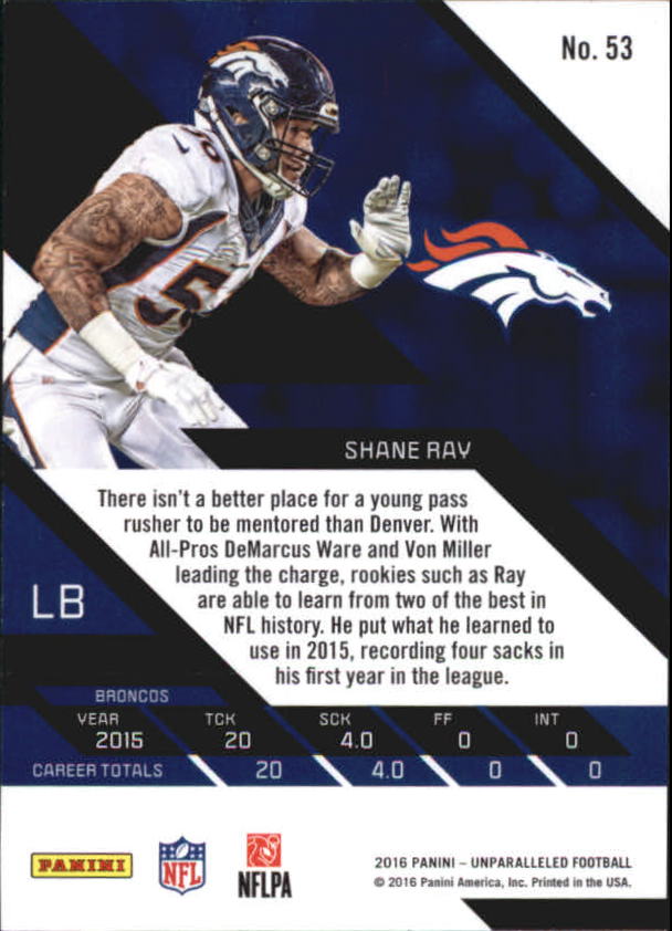 A9168- 2016 Panini Unparalleled Football Inserts -You Pick- 15+ FREE US SHIP - Picture 88 of 279