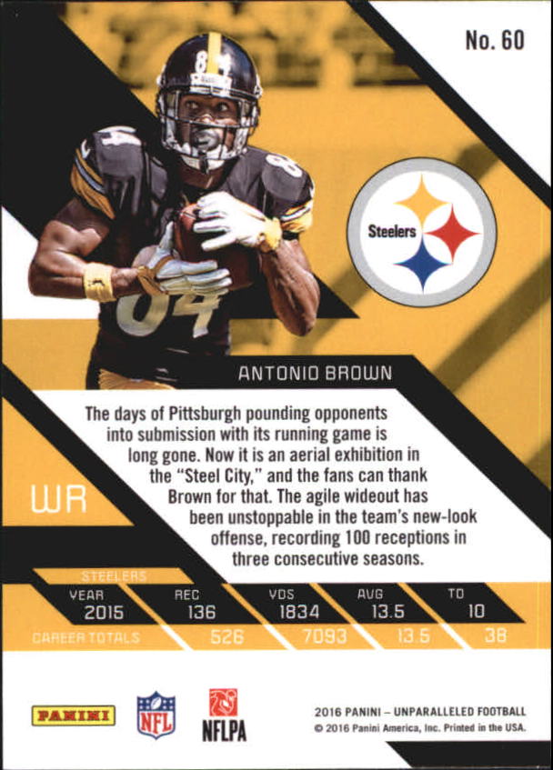 A9168- 2016 Panini Unparalleled Football Inserts -You Pick- 15+ FREE US SHIP - Picture 94 of 279