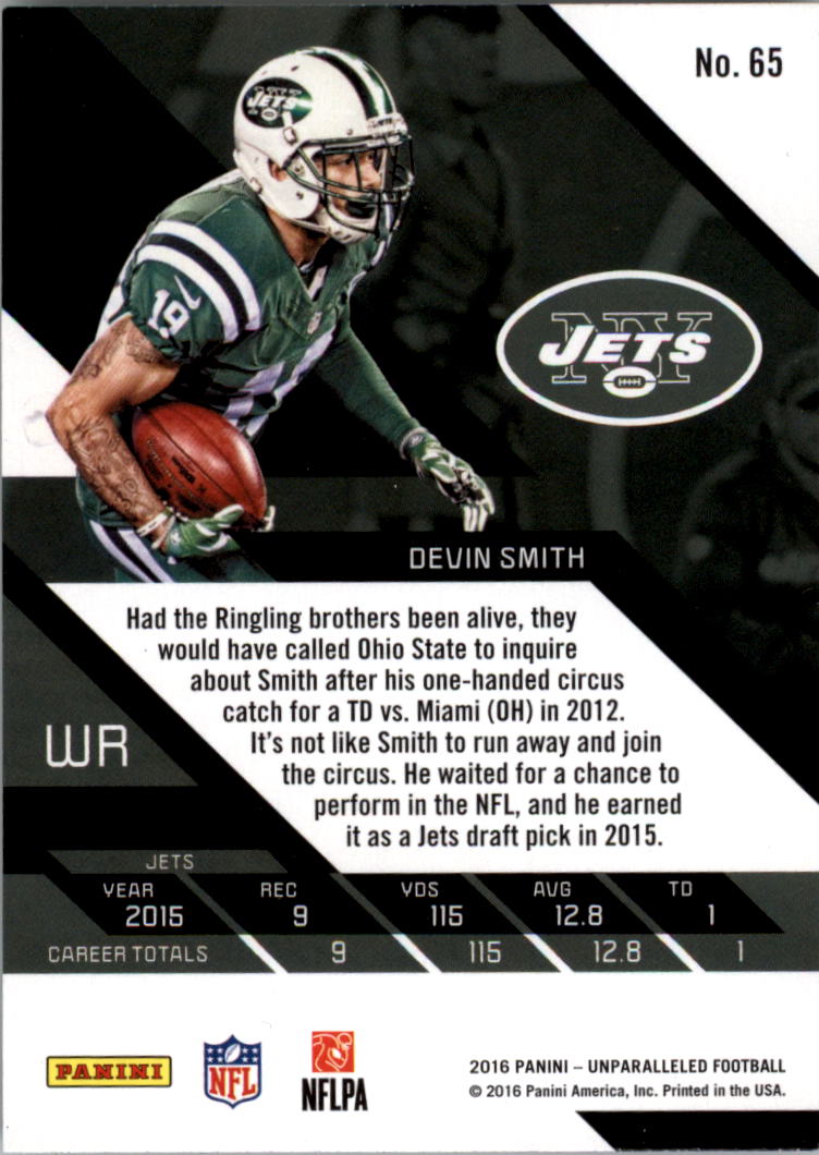 A9168- 2016 Panini Unparalleled Football Inserts -You Pick- 15+ FREE US SHIP - Picture 96 of 279