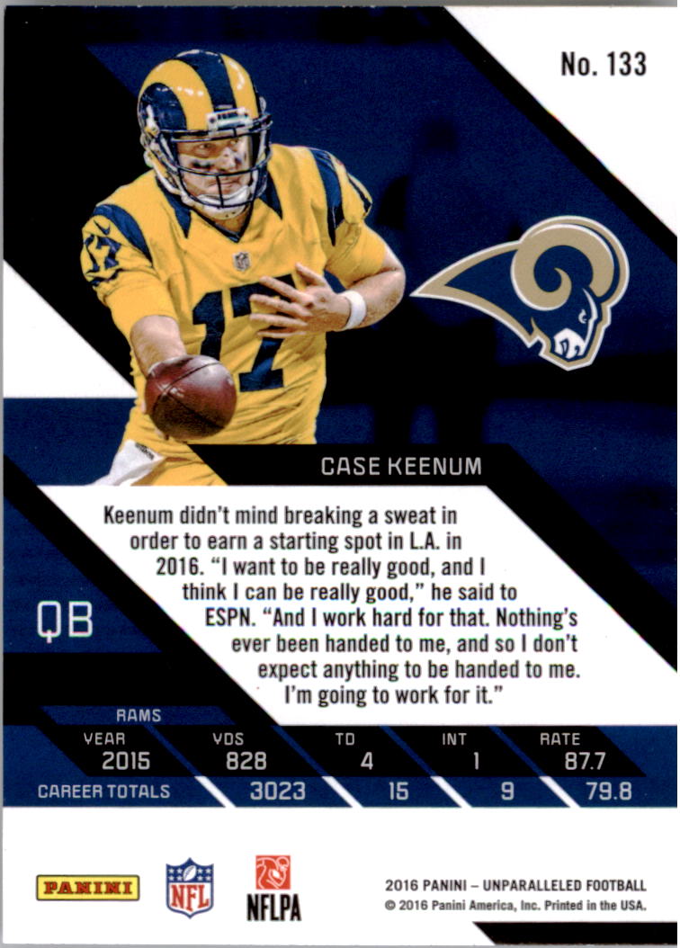 A9168- 2016 Panini Unparalleled Football Inserts -You Pick- 15+ FREE US SHIP - Picture 161 of 279