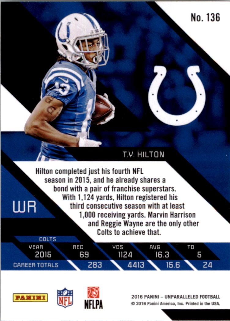 A9168- 2016 Panini Unparalleled Football Inserts -You Pick- 15+ FREE US SHIP - Picture 167 of 279