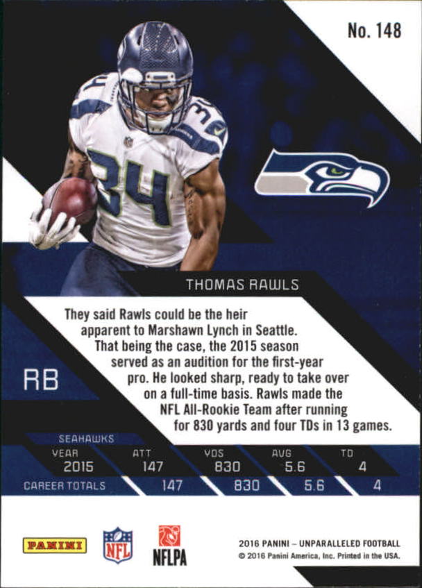 A9168- 2016 Panini Unparalleled Football Inserts -You Pick- 15+ FREE US SHIP - Picture 185 of 279