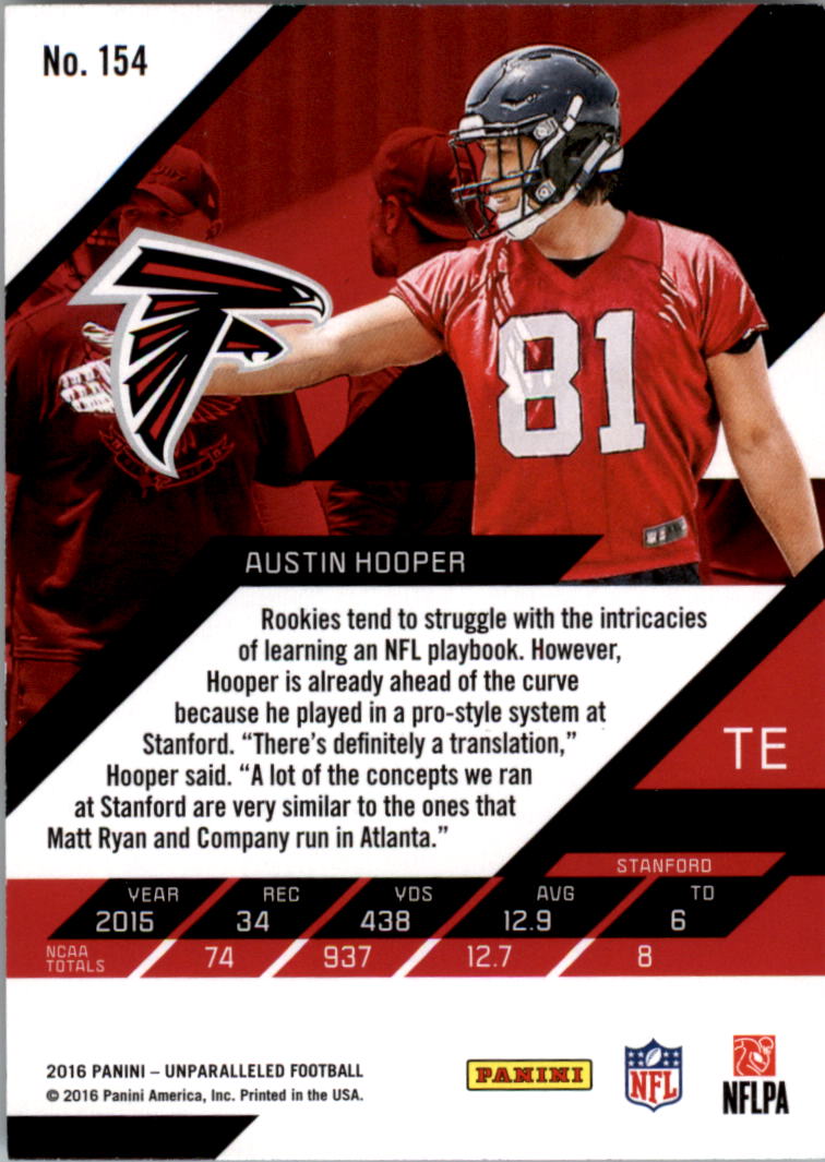 A9168- 2016 Panini Unparalleled Football Inserts -You Pick- 15+ FREE US SHIP - Picture 190 of 279