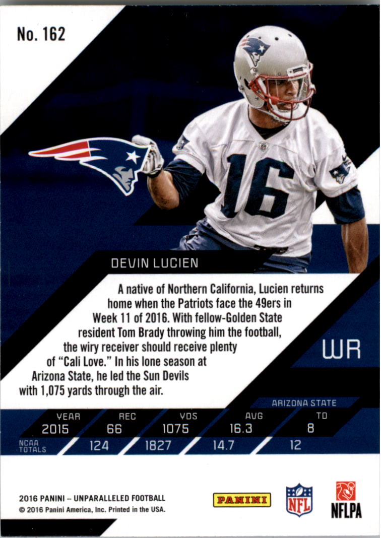 A9168- 2016 Panini Unparalleled Football Inserts -You Pick- 15+ FREE US SHIP - Picture 202 of 279