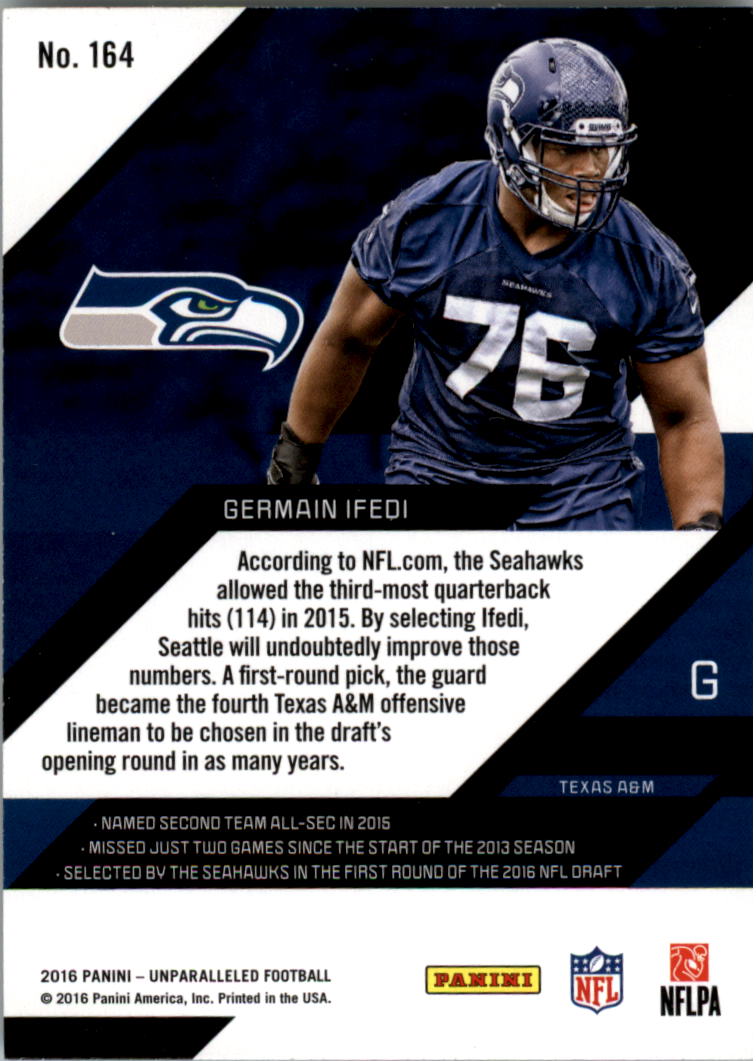 A9168- 2016 Panini Unparalleled Football Inserts -You Pick- 15+ FREE US SHIP - Picture 206 of 279