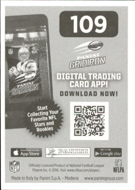 B5173- 2016 Panini Stickers FB #s 1-250 +Rookies -You Pick- 15+ FREE US SHIP - Picture 160 of 352