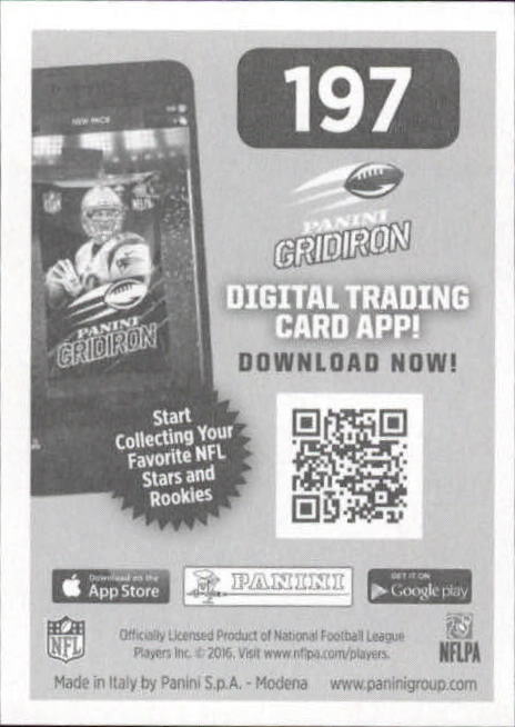 B5173- 2016 Panini Stickers FB #s 1-250 +Rookies -You Pick- 15+ FREE US SHIP - Picture 294 of 352