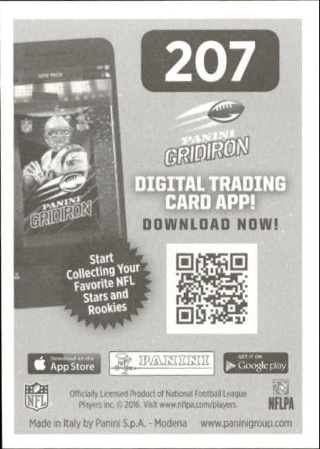 B5173- 2016 Panini Stickers FB #s 1-250 +Rookies -You Pick- 15+ FREE US SHIP - Picture 308 of 352