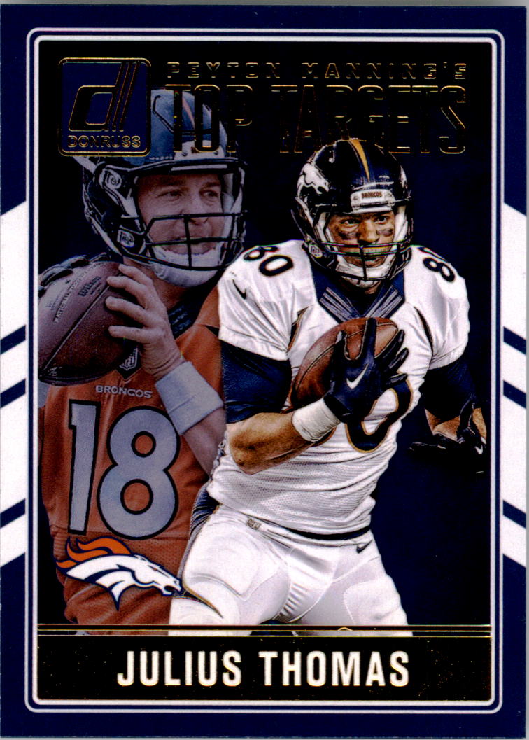 2016 Donruss Peyton Manning Football Card Pick (Inserts)