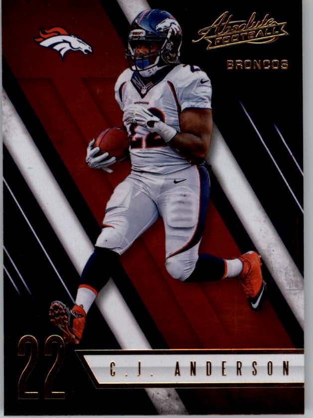 2016 Absolute #36 C.J. Anderson