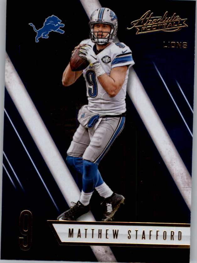 2016 Absolute #71 Matthew Stafford