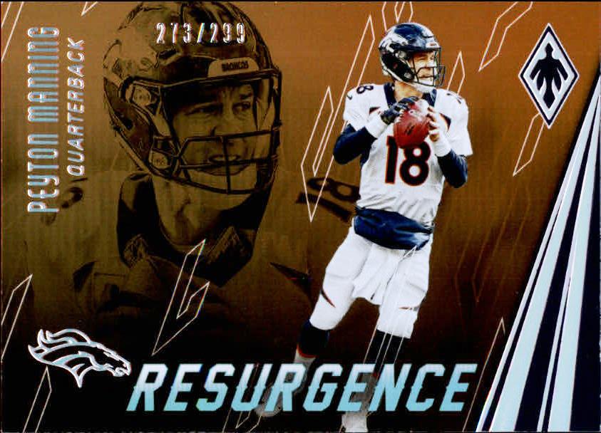 2016 Panini Phoenix Resurgence Orange #RESPM Peyton Manning