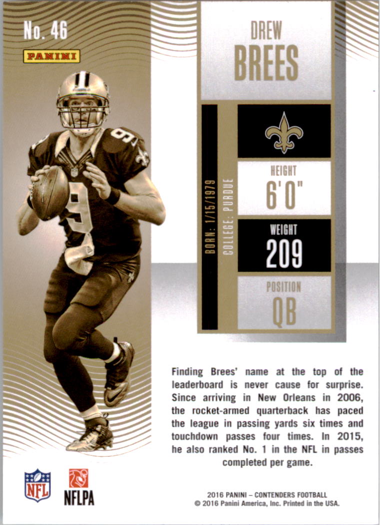 Drew Brees cards (2002-2022) Saints Chargers Purdue - You Choose - Picture 153 of 179