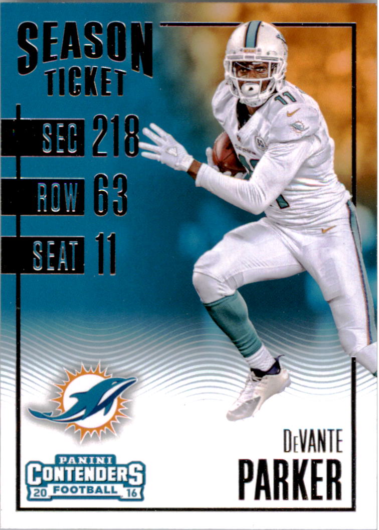 Devante Parker Poster Miami Dolphins NFL Sports Print 