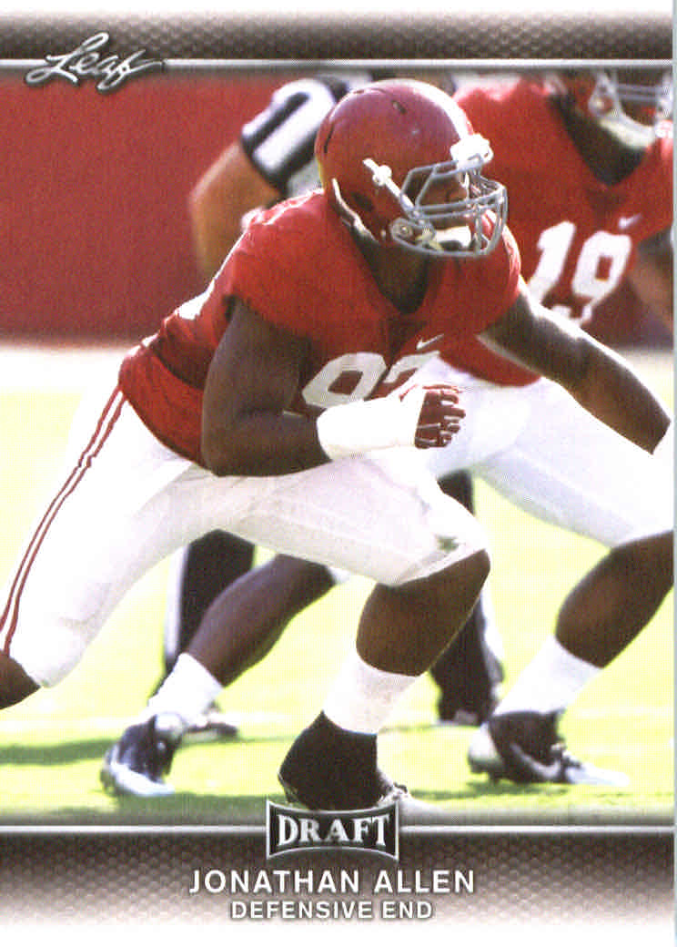 A8803- 2017 Leaf Draft FB Cards 1-69 +RCs +Inserts -You Pick- 15+ FREE US SHIP - Picture 30 of 62