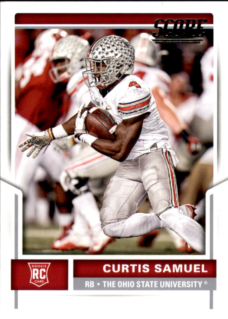 2020 Donruss Curtis Samuel #54 Carolina Panthers