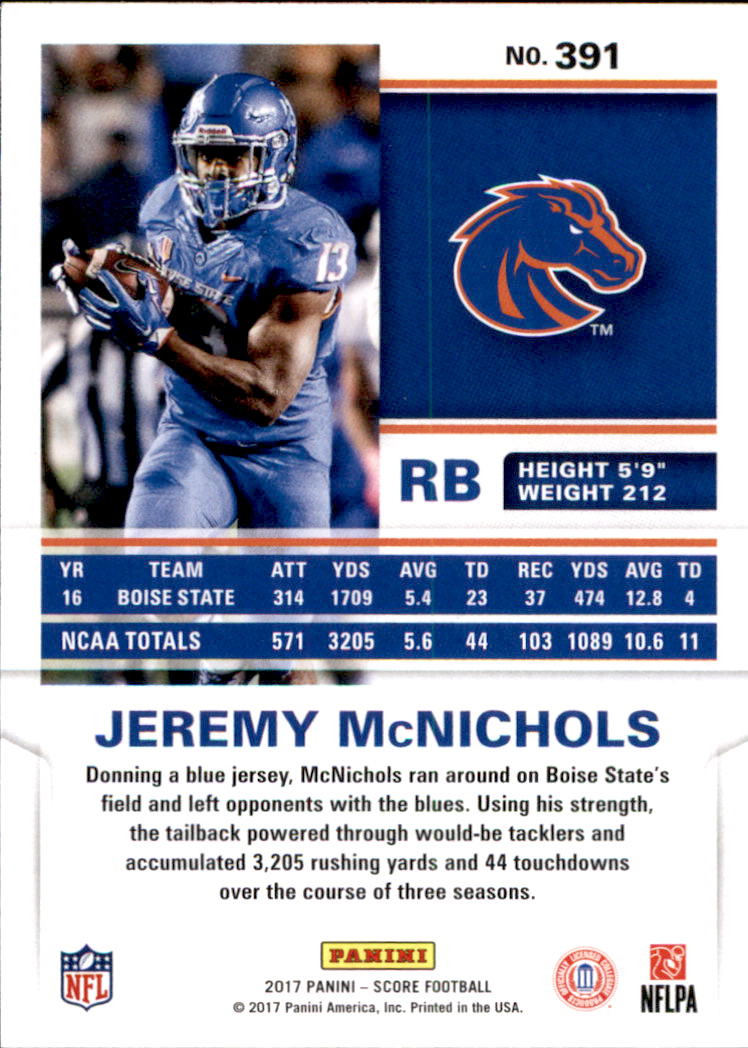 B2681- 2017 Score Football Cards 384-440 +Inserts -You Pick- 15+ FREE US SHIP - Picture 11 of 232