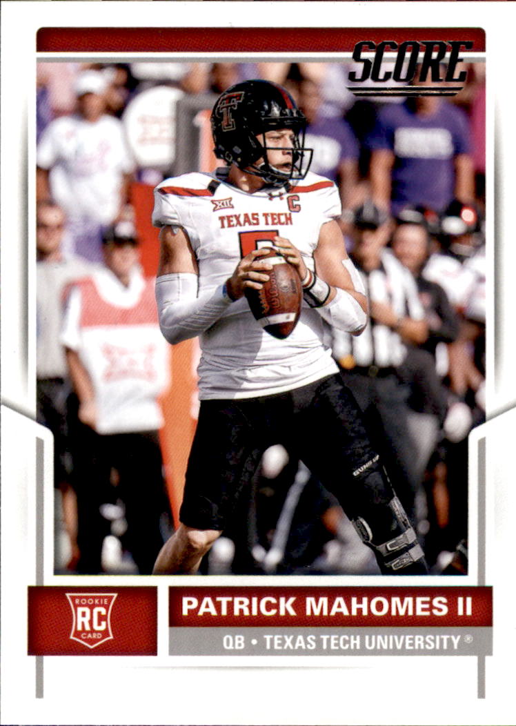 2017 Lightning Patrick Mahomes II Rookie card