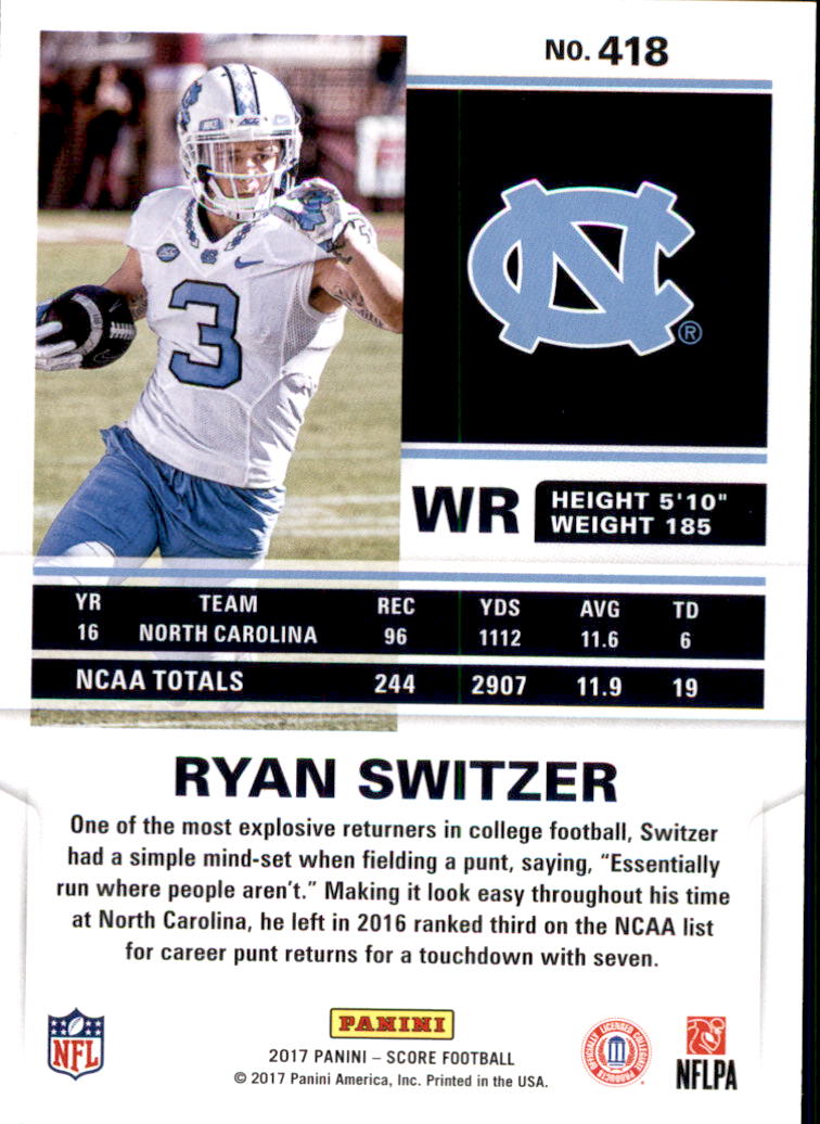 B2681- 2017 Score Football Cards 384-440 +Inserts -You Pick- 15+ FREE US SHIP - Picture 51 of 232