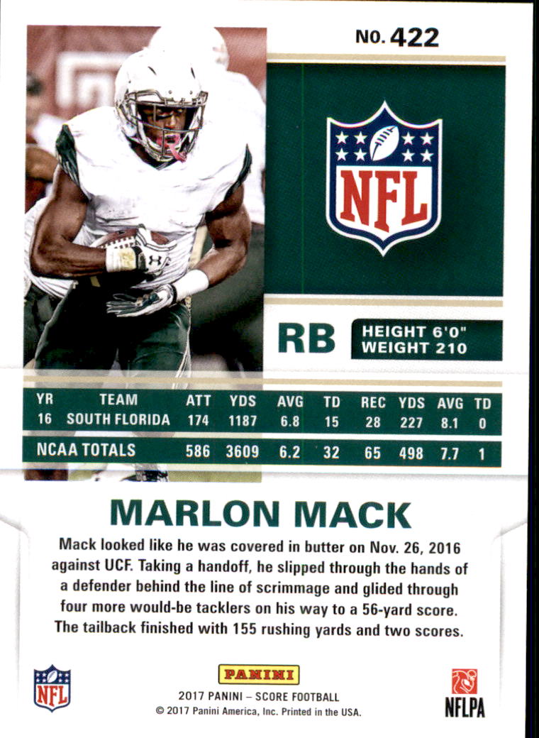 Sports Card Back