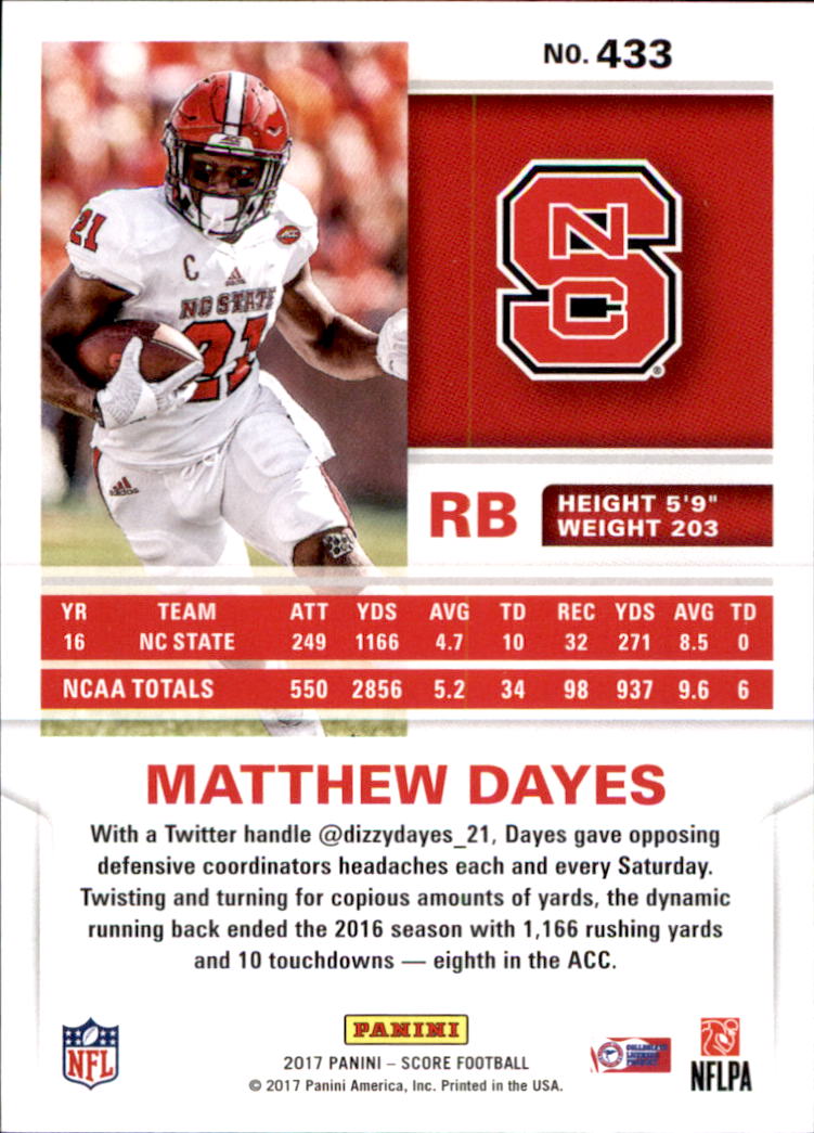 B2681- 2017 Score Football Cards 384-440 +Inserts -You Pick- 15+ FREE US SHIP - Picture 71 of 232